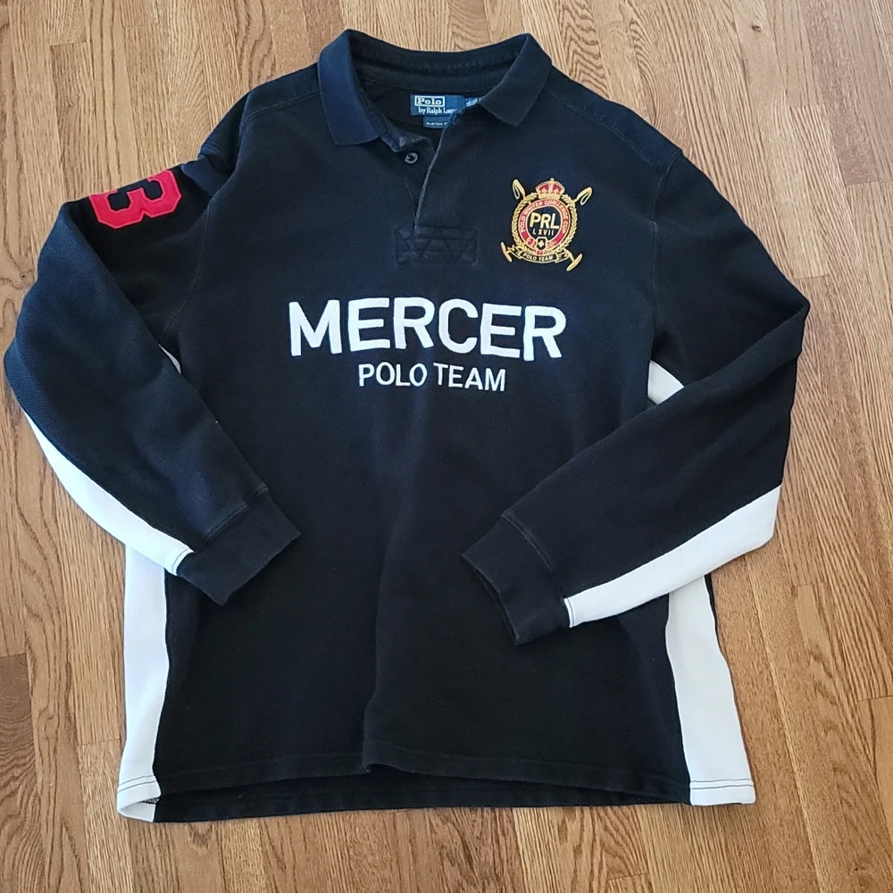 Polo by Ralph Lauren polo team long-sleeved shirt men's size XXL custom fit